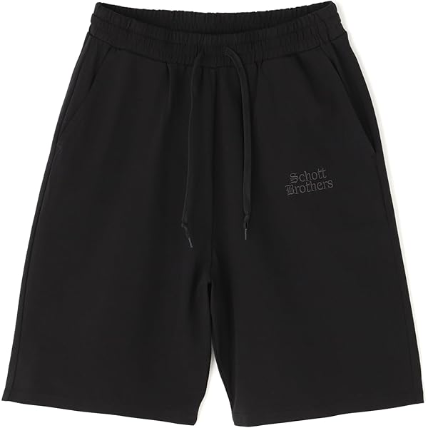 schott チェッカーショーツ ショット Schott B.S.SHORTS ブラックシープ ルーズショーツ